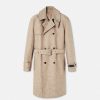 Vestes Et Manteaux | Versace Trench En Jacquard Barocco