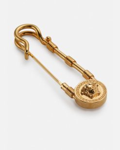 Boutons De Manchettes Et Broches | Versace Broche Safety Pin