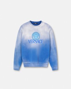 Sweats | Versace Sweat Degrade A Logo Medusa