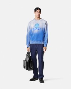 Sweats | Versace Sweat Degrade A Logo Medusa