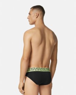 Slips | Versace Slip A Bordure Greca