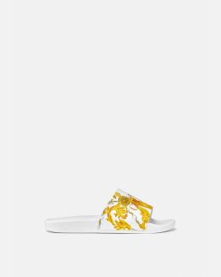 Chaussures | Versace Claquettes Chain Couture