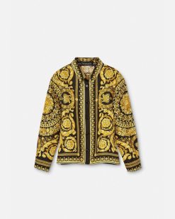 Vetements | Versace Chemise En Soie Barocco Kids