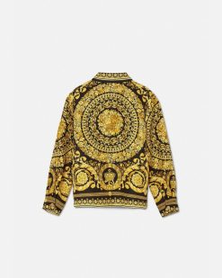 Vetements | Versace Chemise En Soie Barocco Kids