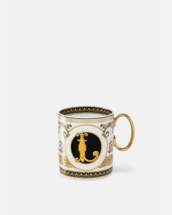 Cafe Et The | Versace Mug L Virtus Alphabet