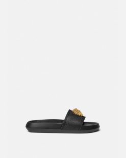 Sandales | Versace Claquettes Palazzo