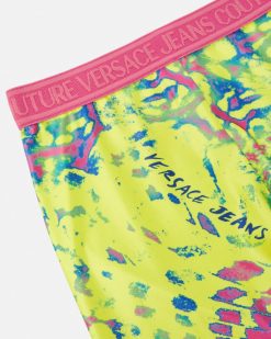 Vetements | Versace Short De Cyclisme A Logo Animalier