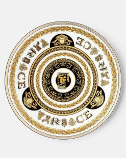 Collection Alphabet | Versace Assiette F Virtus Alphabet 33 Cm