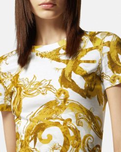 Vetements | Versace T-Shirt Watercolour Couture