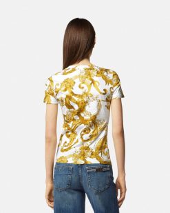 Vetements | Versace T-Shirt Watercolour Couture