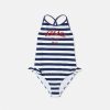 Vetements De Plage | Versace Maillot De Bain Nautical Stripe Kids