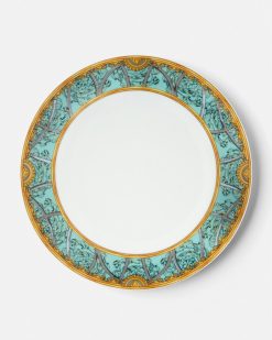 Assiettes | Versace Assiette Scala Del Palazzo Verde 28 Cm