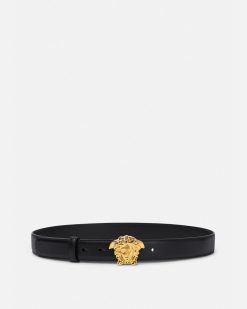 Ceintures | Versace Ceinture En Cuir La Medusa