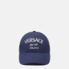 Chapeaux Et Casquettes | Versace Casquette De Baseball Versace Milano Stamp