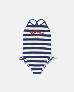 Vetements | Versace Maillot De Bain Nautical Stripe Baby