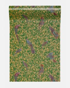 Papier Peint | Versace Papier Peint A Imprime Barocco Birds