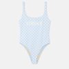 Maillots De Bain | Versace Maillot Une Piece Reversible Contrasto