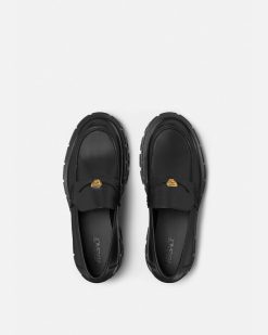 Mocassins | Versace Mocassins Greca Portico