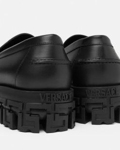 Mocassins | Versace Mocassins Greca Portico