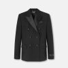 Tailleur | Versace Blazer Slim Masculin En Jacquard Barocco