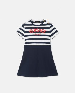 Vetements | Versace Robe T-Shirt Nautical Stripe Kids