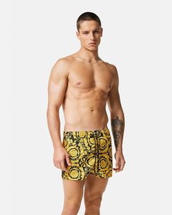 Maillots De Bain | Versace Short De Bain Barocco