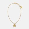 Accessoires | Versace Collier Avec Coeur A Cristaux Medusa Kids