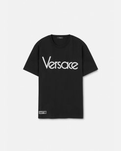 T-Shirts Et Polos | Versace T-Shirt 1978 Re-Edition Logo