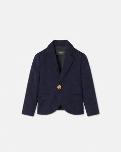 Vetements | Versace Blazer En Jacquard Barocco Baby