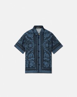 Vetements | Versace Chemise En Soie Barocco Kids