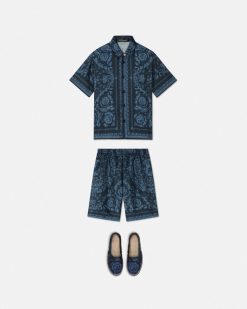 Vetements | Versace Chemise En Soie Barocco Kids