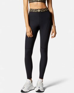 Activewear | Versace Legging De Sport A Bordure Greca