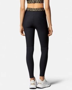 Activewear | Versace Legging De Sport A Bordure Greca