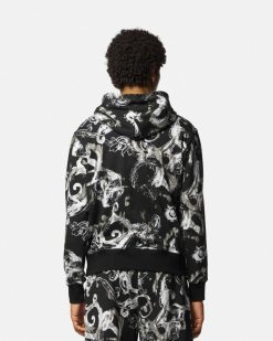 Vetements | Versace Hoodie Zippe Watercolour Couture