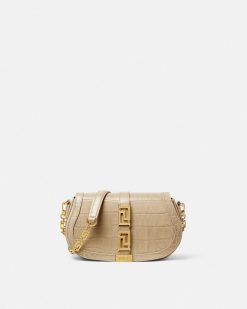 Greca Goddess | Versace Sac Porte Epaule Effet Croco Greca Goddess