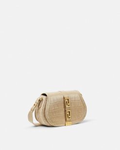 Greca Goddess | Versace Sac Porte Epaule Effet Croco Greca Goddess