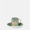 Cafe Et The | Versace Tasse A Expresso Et Soucoupe Jungle Animalier