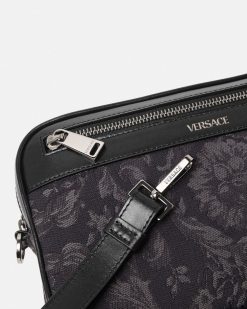 Athena | Versace Pochette En Jacquard Barocco