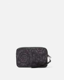 Athena | Versace Pochette En Jacquard Barocco