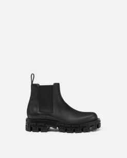 Bottes | Versace Bottines Chelsea Greca Portico