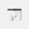 Boxers | Versace Boxer Long A Bordure Greca