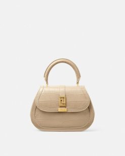 Greca Goddess | Versace Sac Effet Croco Greca Goddess