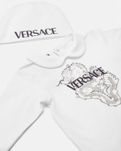 Coffret Cadeau | Versace Ensemble Grenouillere Baby Annee Du Dragon