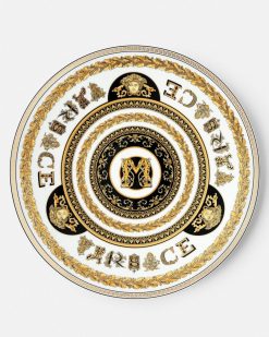 Collection Alphabet | Versace Assiette M Virtus Alphabet 33 Cm