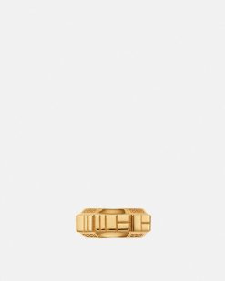 Bagues | Versace Bague Greca Quilting