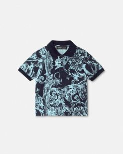 Vetements | Versace Polo Barocco Stencil Baby