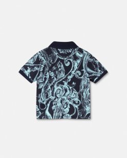 Vetements | Versace Polo Barocco Stencil Baby