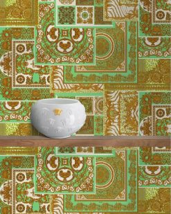 Papier Peint | Versace Papier Peint A Imprime Decoupage