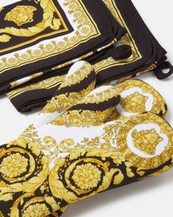 Accessoires | Versace Ensemble Tablier Cuisine Crete De Fleur