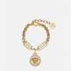 Bracelets | Versace Bracelet La Medusa Greca Avec Cristaux